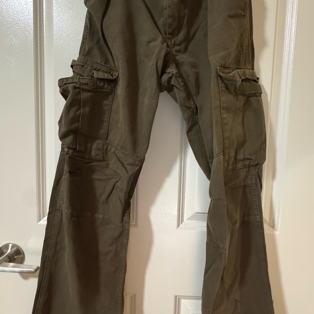Women’s Cargo Pants - Olive Green